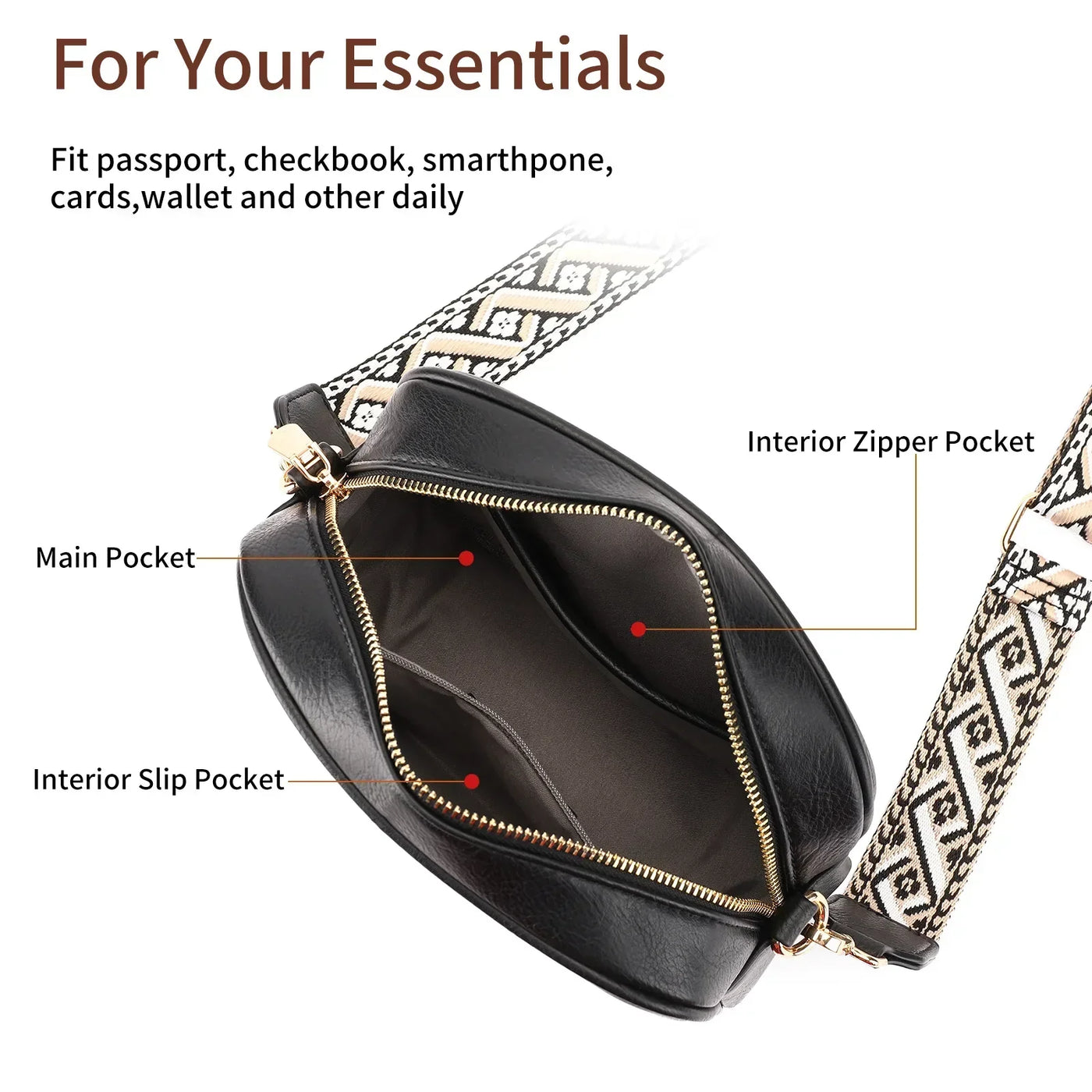 Brooke - Refined Leather Shoulder Bag
