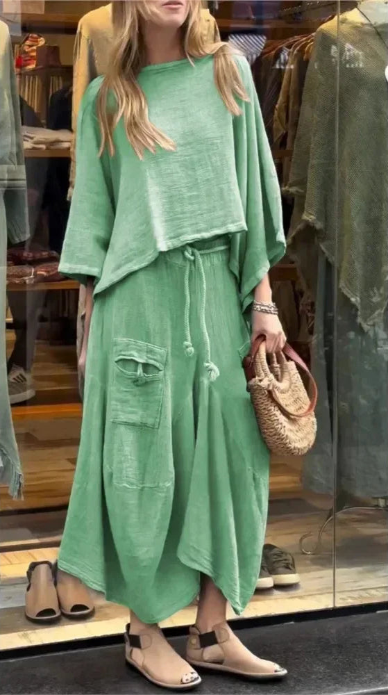 Pamela - Loose Casual Irregular Set