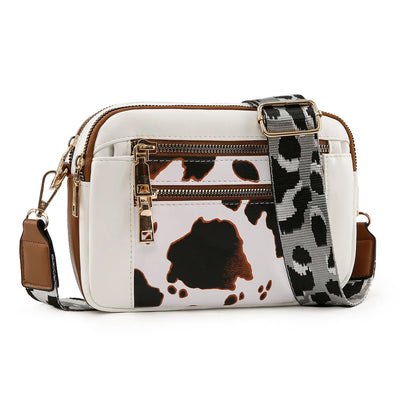 Violet - Refined Leather Shoulder Bag