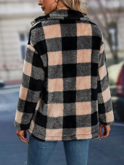 Carla - Casual Checked Jacket