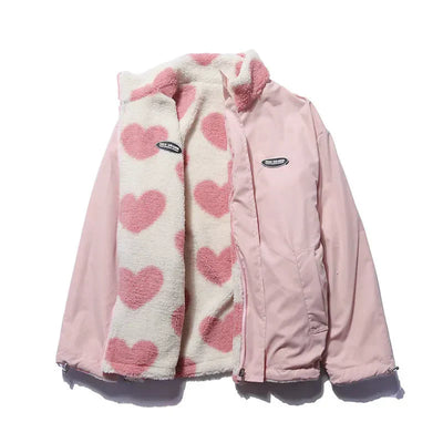 Teddy - Reversible Heart Coat