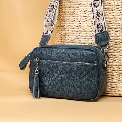 Bianca - Refined Leather Shoulder Bag