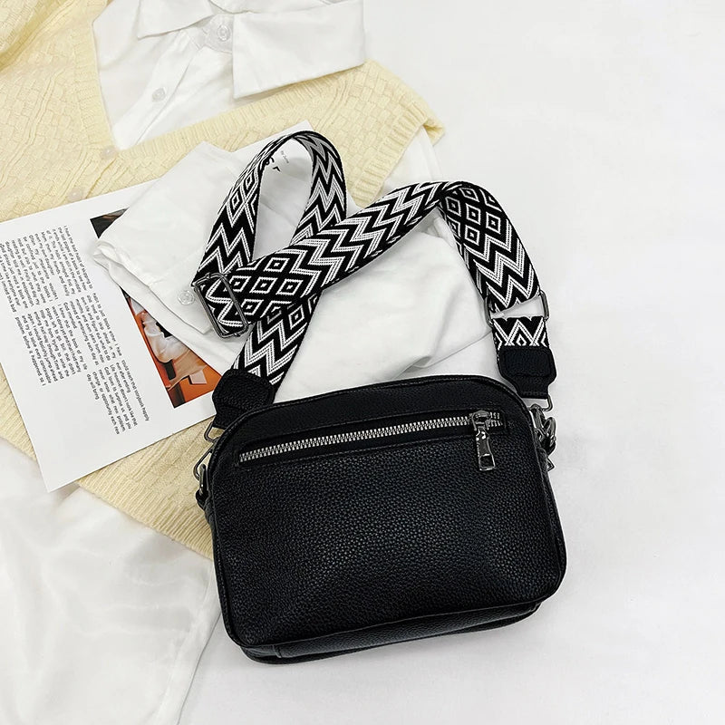 Chelsea - Refined Leather Shoulder Bag