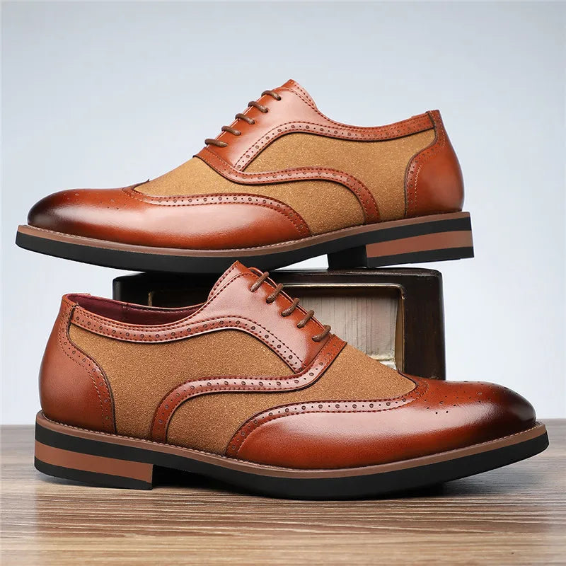 Wexford - Leather & Suede Oxfords