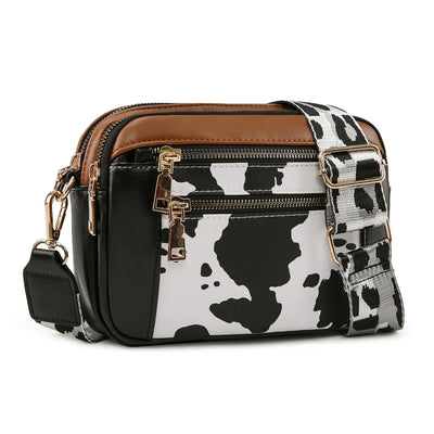Violet - Refined Leather Shoulder Bag