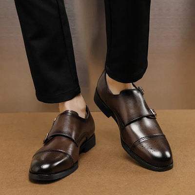 Lex - Double-Monk Strap Shoes
