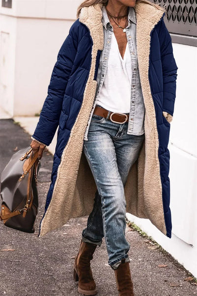 Adele - WARM QUILTED JACKET WITH HOOD