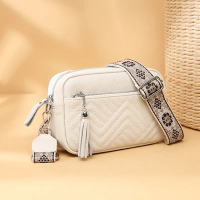 Bianca - Refined Leather Shoulder Bag