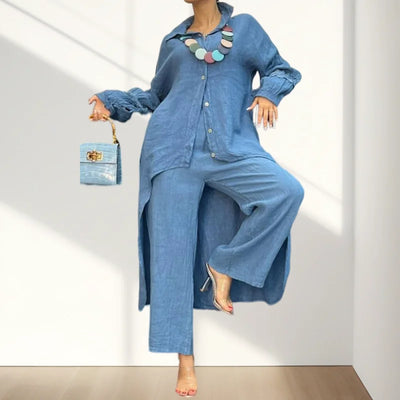 Loretta - Solid Two-Piece Outfit