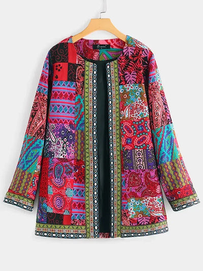Mailyn - Bohemian Patchwork Jacket