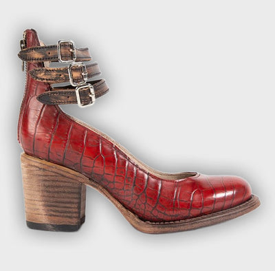 Ever - Women’s Round Toe Chunky Heels - Stylish Comfort for Every Occasion