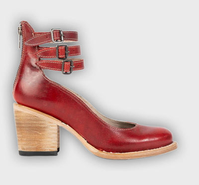 Ever - Women’s Round Toe Chunky Heels - Stylish Comfort for Every Occasion