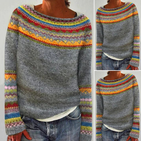 Alyana - Retro Wool Sweater