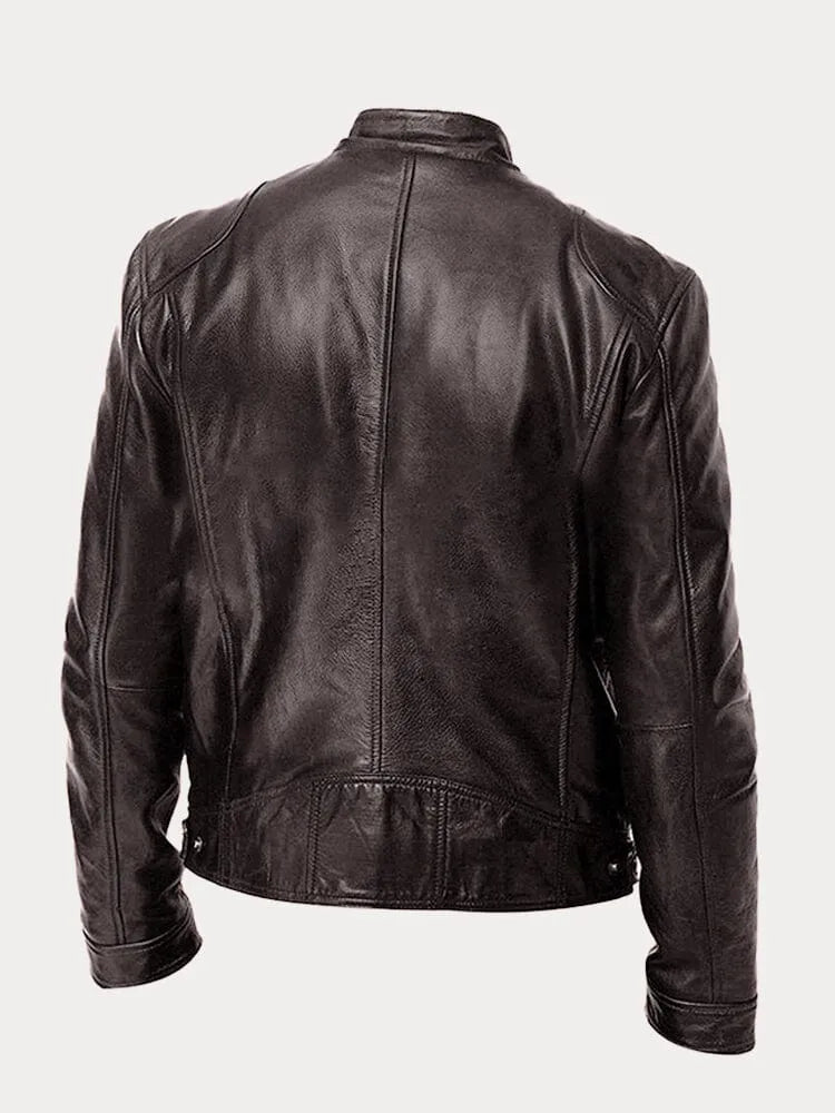 Rino™ - Stylish Biker Leather Jacket For Men