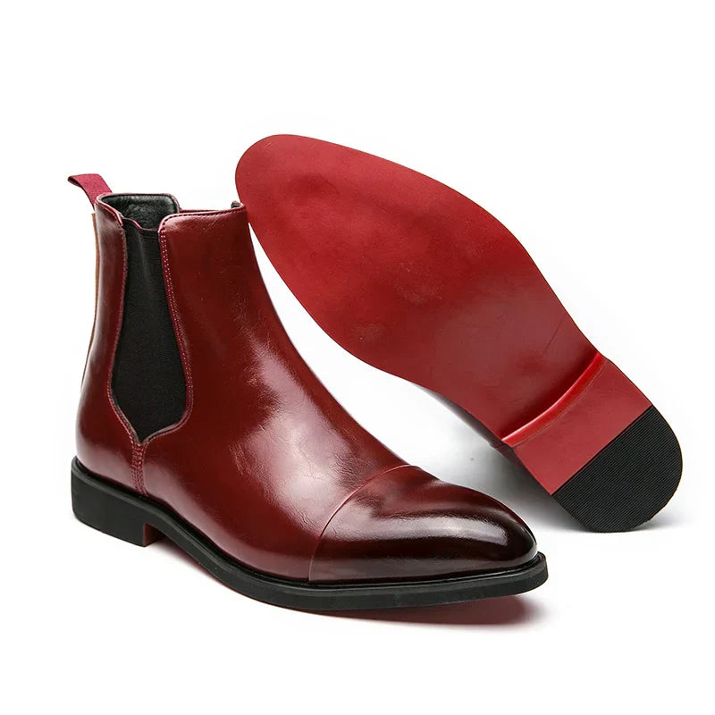 Annibale Carracci - Leather Chelsea Boots