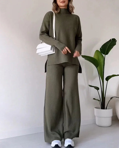 Chloe - Chic Knitted Sweater Set