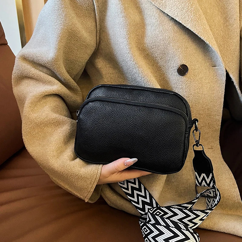 Chelsea - Refined Leather Shoulder Bag