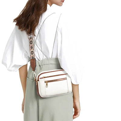 Edith - Refined Leather Shoulder Bag