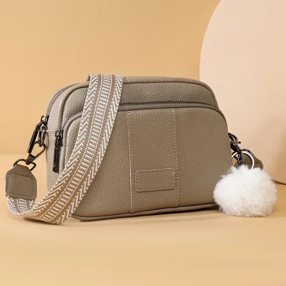 Maeve - Refined Leather Shoulder Bag