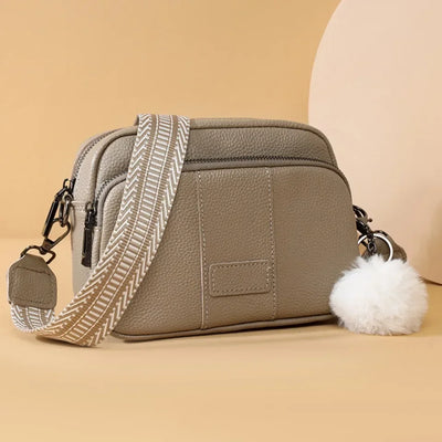 Maeve - Refined Leather Shoulder Bag