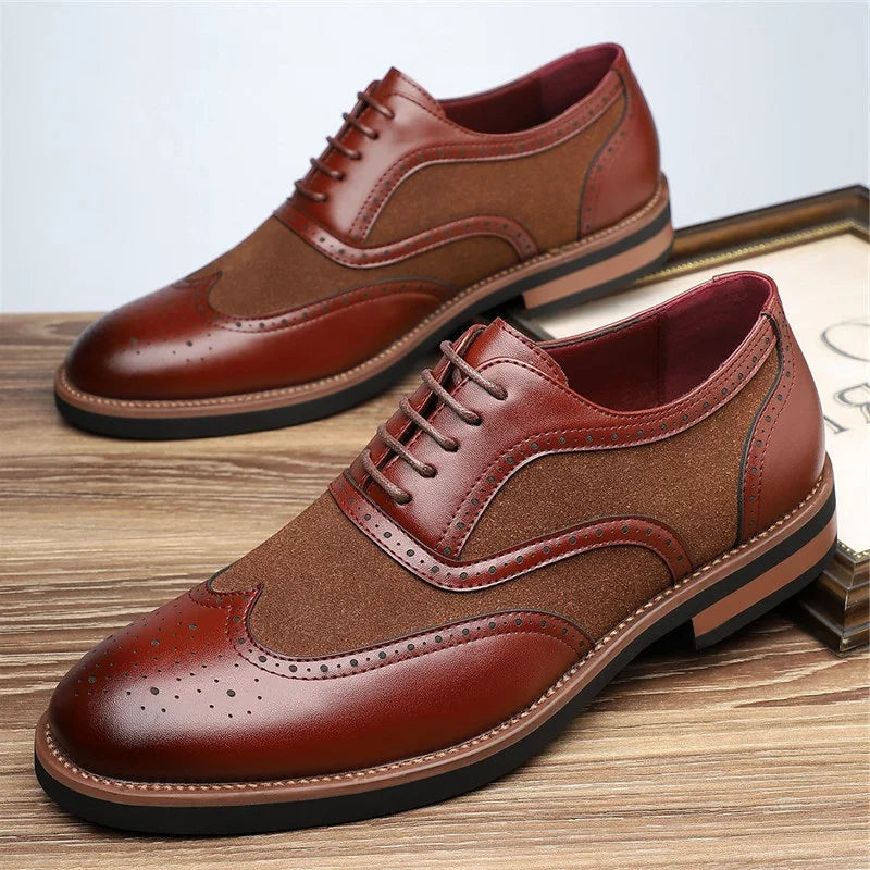 Wexford - Leather & Suede Oxfords