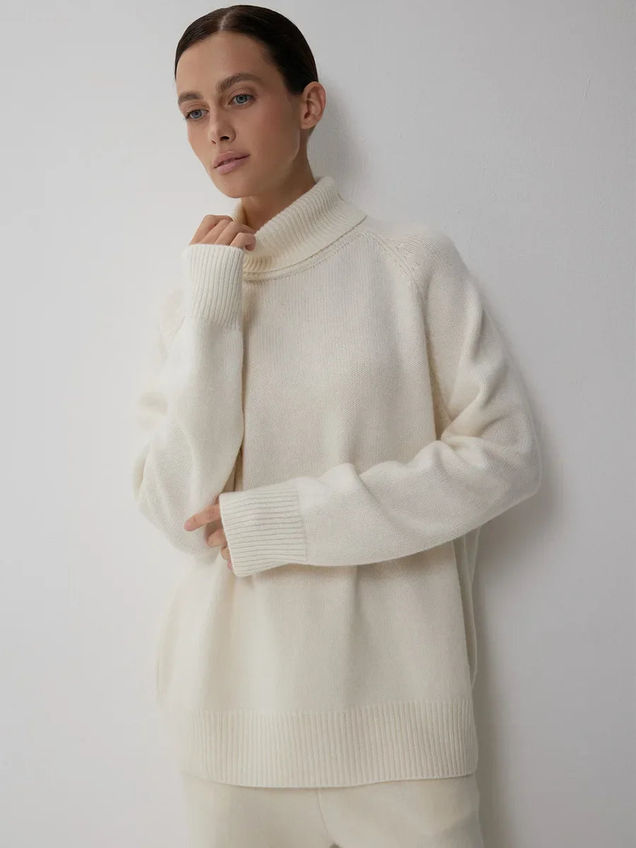 Alexa - Turtleneck Knitted Sweater