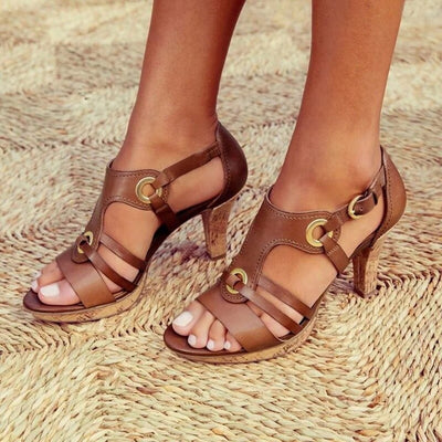 Ludovica - Comfortable Heel Sandal