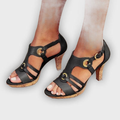 Aurelia - Chic Strappy Heeled Sandals