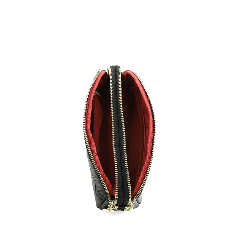 Amara - Refined Leather Shoulder Bag