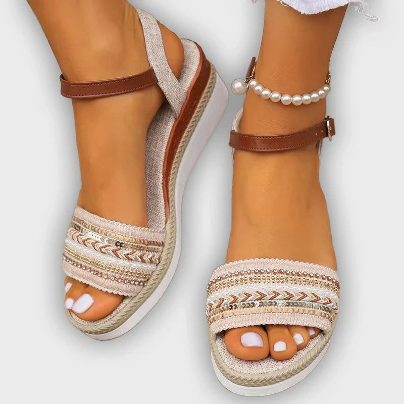 Elora - Casual Sandals for Effortless Summer Style