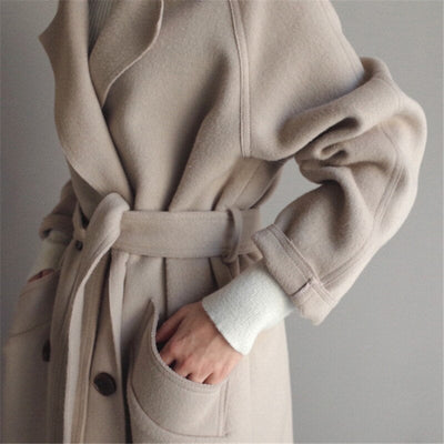 Lyra - Wool Trench Coat