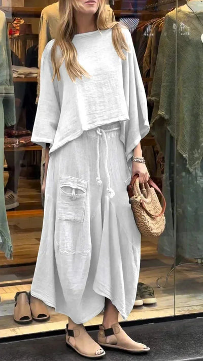 Pamela - Loose Casual Irregular Set