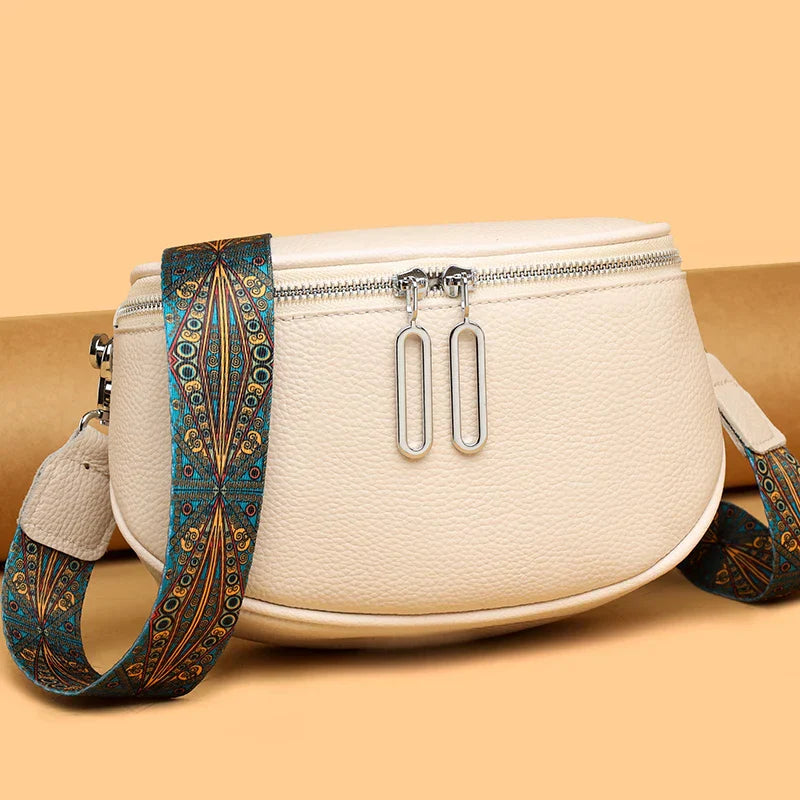 Indie - Refined Leather Shoulder Bag