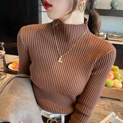 Stacy - Slim-fit Knitted Sweater