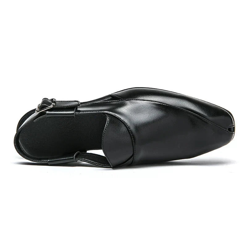 Fairford - Leather Cutout Loafers