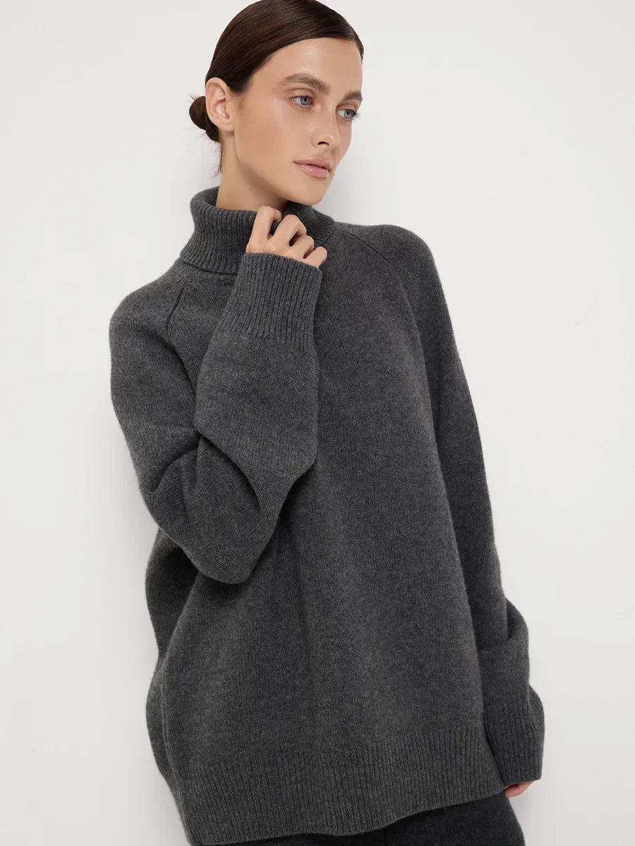 Alexa - Turtleneck Knitted Sweater
