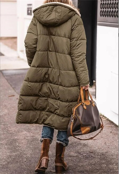 Adele - WARM QUILTED JACKET WITH HOOD