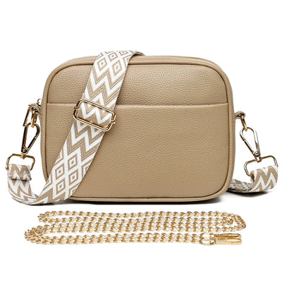 Zara - Refined Leather Shoulder Bag