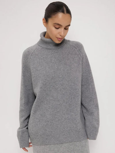 Alexa - Turtleneck Knitted Sweater