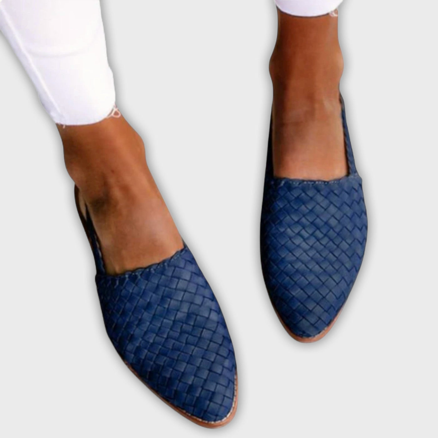 Rosenwyn - Slip-On Buckle Flat Sandals for Effortless Style and Comfort