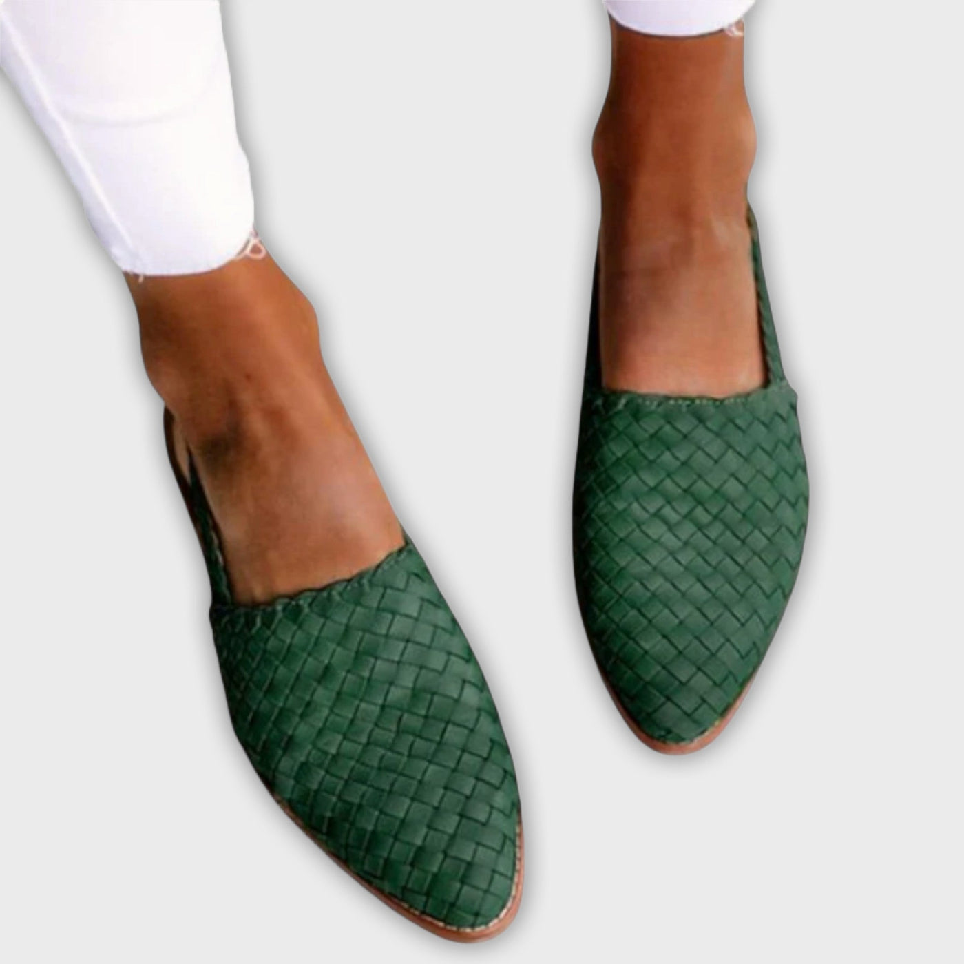 Rosenwyn - Slip-On Buckle Flat Sandals for Effortless Style and Comfort