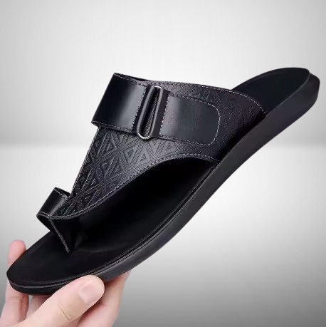 Callen Luxe - Bare Leather Sandals