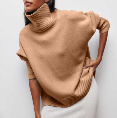 Zyora - Elegant Knitted Turtleneck Sweater