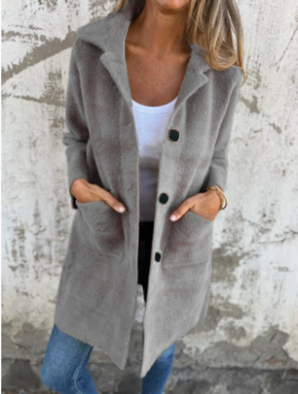 Else - Casual Thick Coat