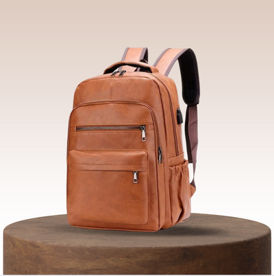 Theo - Premium Leather Backpack