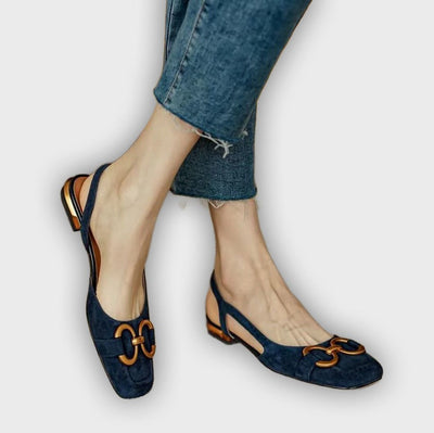 Riley - Elegant Orthopedic Square Heel Sandals