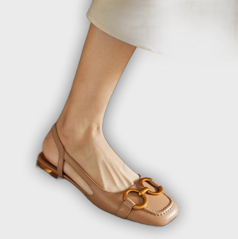 Riley - Elegant Orthopedic Square Heel Sandals