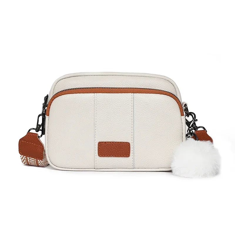 Maeve - Refined Leather Shoulder Bag