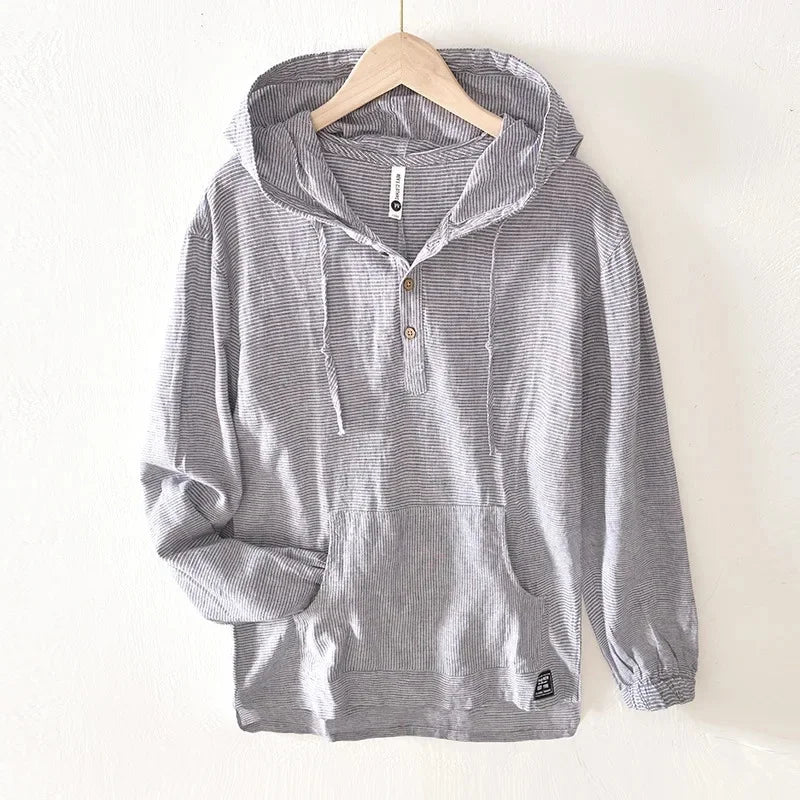 Andora - Linen Hoodie