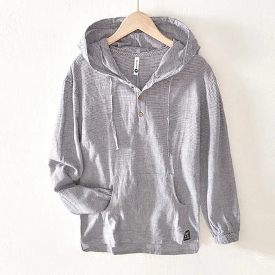 Andora - Linen Hoodie